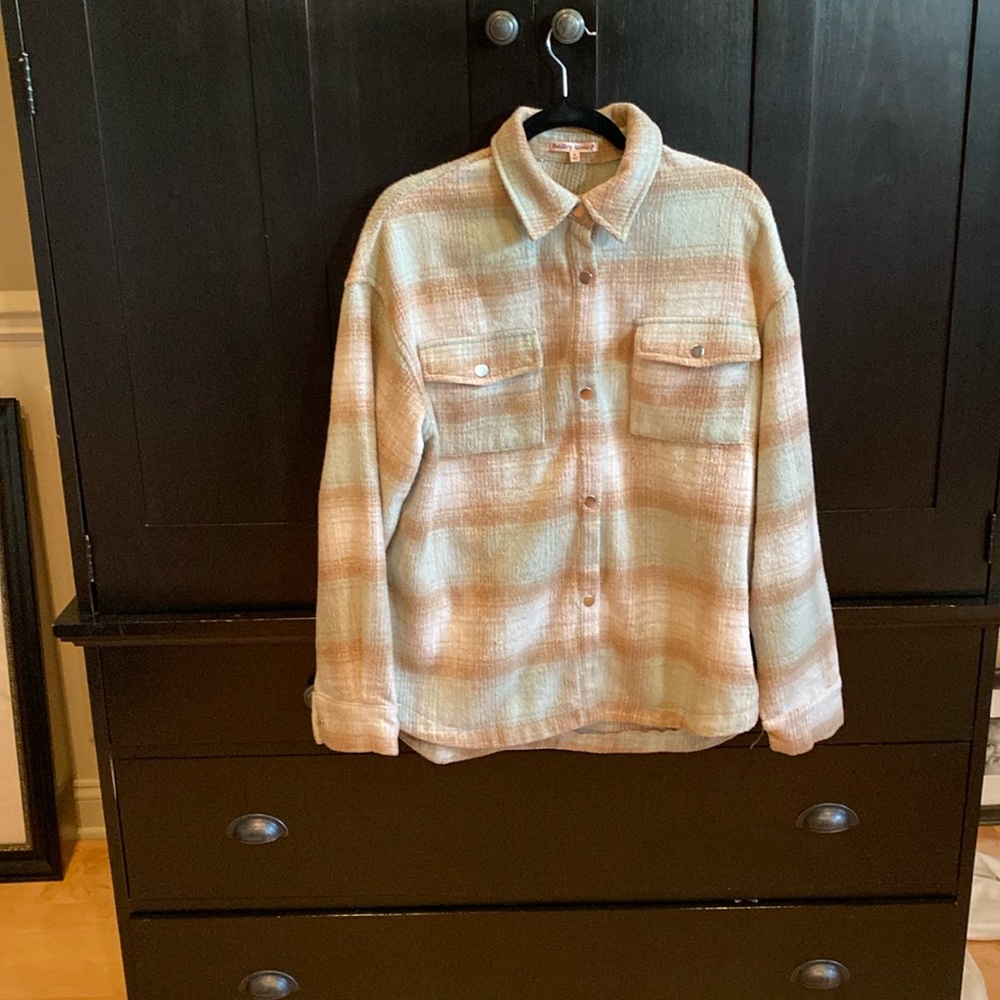 Soft plaid Shacket